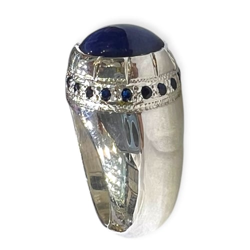 خاتم زفير نجمي مطعم بالزفير