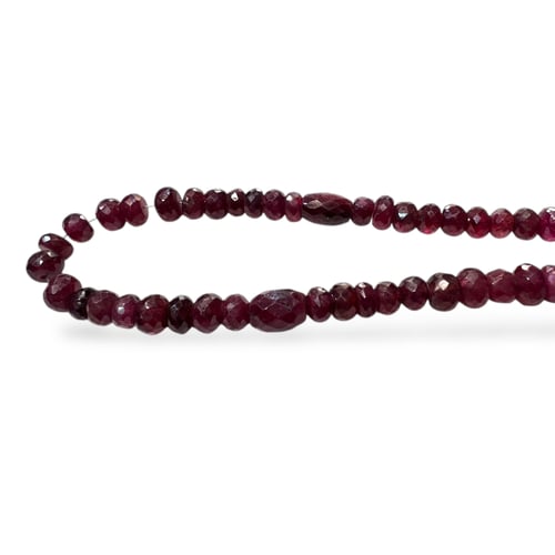 سبحة الياقوت الأفريقي - الطبيعي