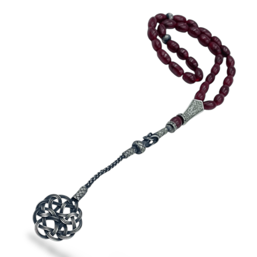 سبحة الياقوت الأفريقي - الطبيعي