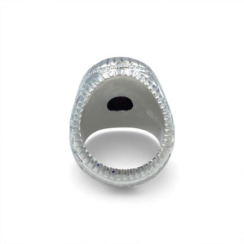 خاتم العقيق اليمني بصياغة البرتاش 001046