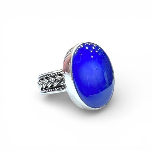 خاتم عقيق رجالي فاخر