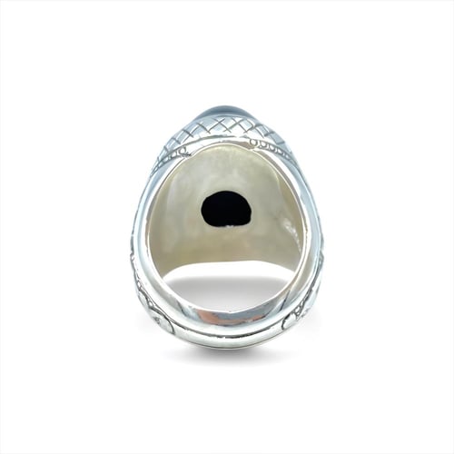 خاتم عقيق عين الملكة 001066