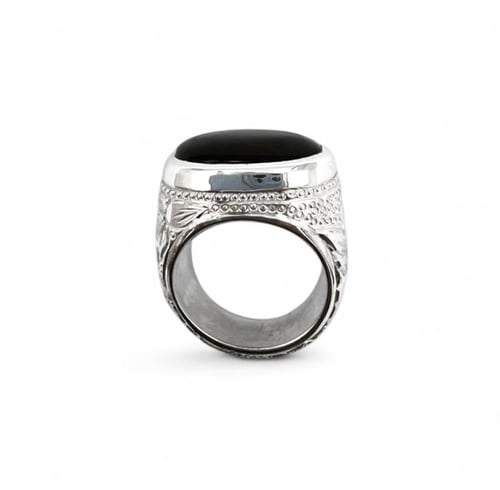 خاتم البرتاش بالعقيق الكبدي وبصياغة حجازية 0011