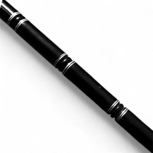 عصا يسر بلدي مرصعة بالفضة ومطعمه بالعاج