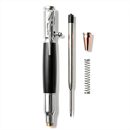 قلم البندقية ( الطلقة ) الملبس بالأسود