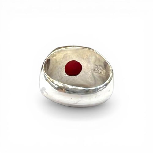 خاتم المرجان الطبيعي