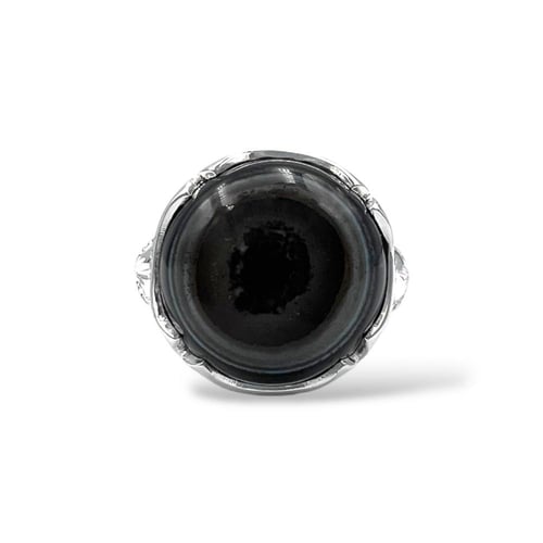 خاتم البرتاش الملكي بالعقيق اليمني وبصياغة حجازية...