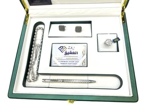 طقم الفضة الخالص