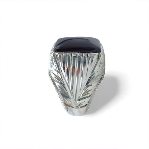 خاتم العقيق الكبدي 001055