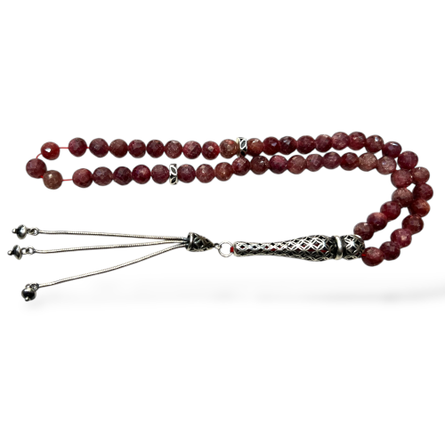 سبحة الياقوت الأفريقي - الطبيعي