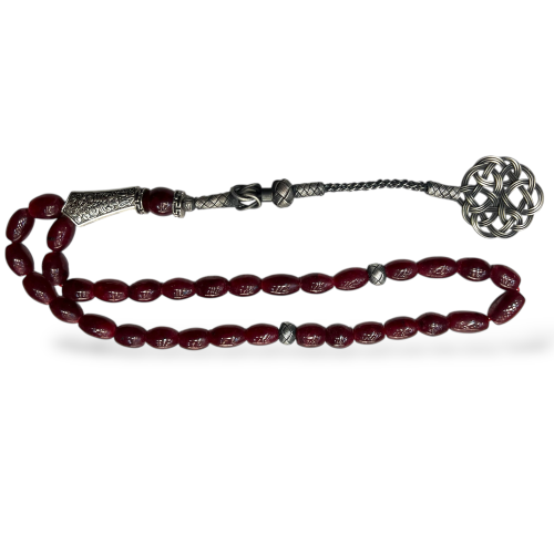 سبحة الياقوت الأفريقي - الطبيعي