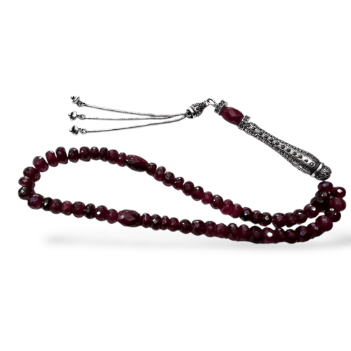 سبحة الياقوت الأفريقي - الطبيعي