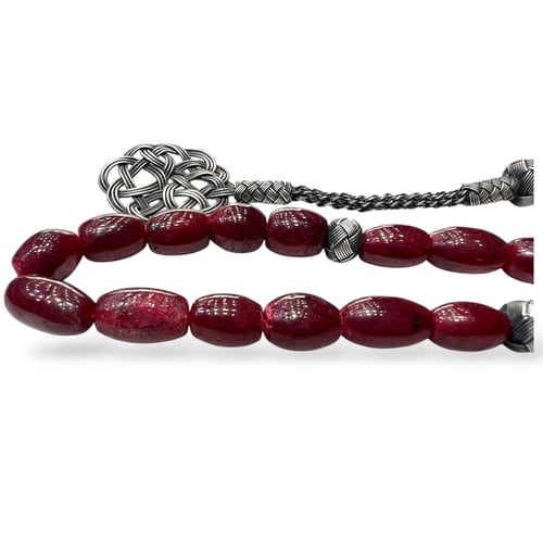 سبحة الياقوت الأفريقي - الطبيعي