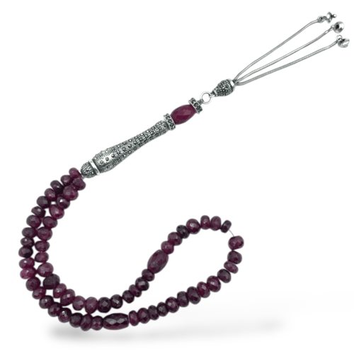 سبحة الياقوت الأفريقي - الطبيعي