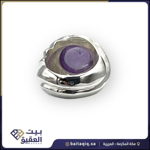 خاتم تفصيل حسب الطلب صياغة حجازي برتاش-عقيق يمني ك...