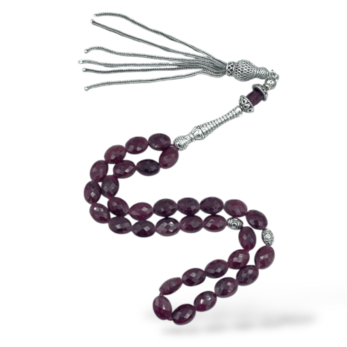 سبحة الياقوت الأفريقي - الطبيعي