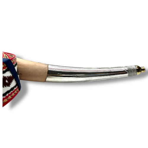 جنبية الذريع الملساء كامل بالفضة الخالص 60 سم