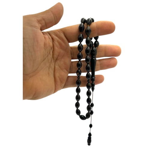 سبحة اليسر البلدي SM0117 (المرجان الأسود)