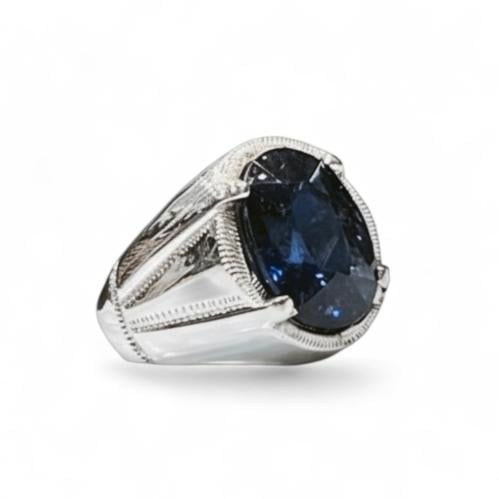 خاتم الزفير الأفريقي بصياغة حجازية ملكية