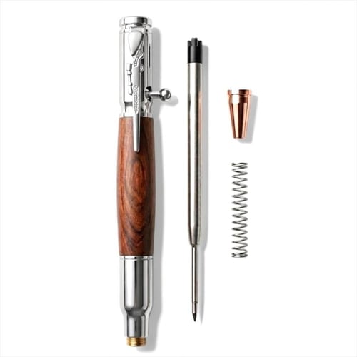 قلم البندقية ( الطلقة ) الملبس بالخشب