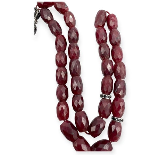 سبحة الياقوت الأفريقي بقصة الماسية برميلي العدد 33...