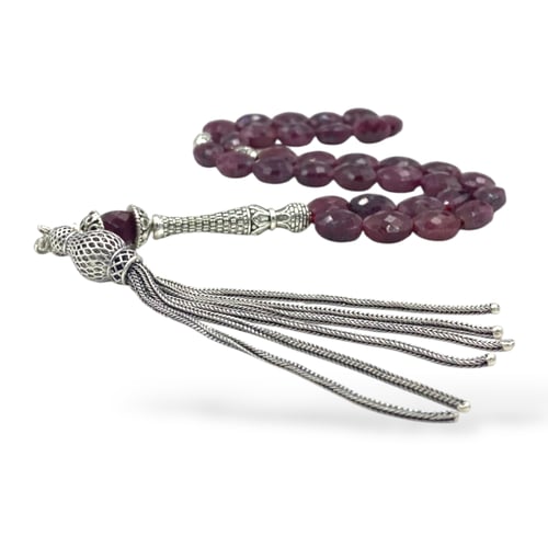 سبحة الياقوت الأفريقي - الطبيعي