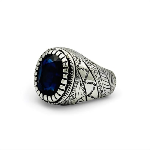 خاتم زفير افريقي بقصة ألماسية وصياغة حجازية برتاش