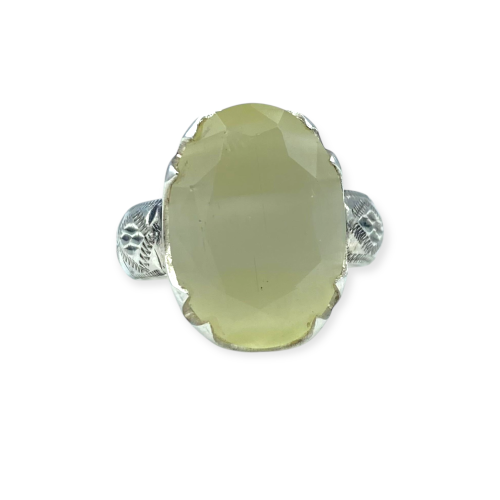 خاتم البرتاش الملكي بالتايجر المتعرج اللامع بصياغة...