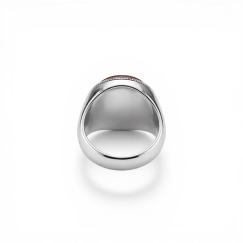 خاتم العقيق الكبدي ملكي حجازي