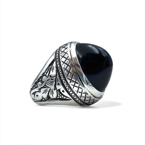 خاتم عقيق عين الملكة 001066