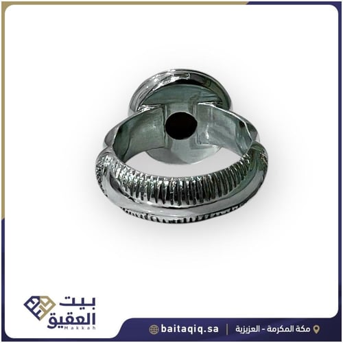 خاتم تفصيل حسب الطلب صياغة حجازية-عقيق يمني كبدي