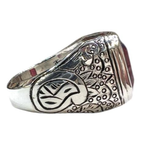 خاتم الياقوت بصياغة حجازية برتاش