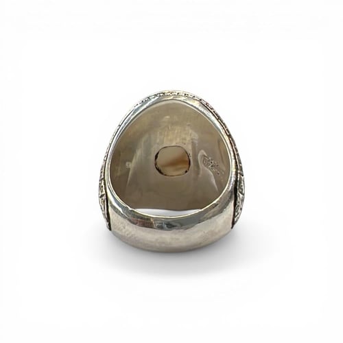 خاتم البرتاش بالعقيق اليمني