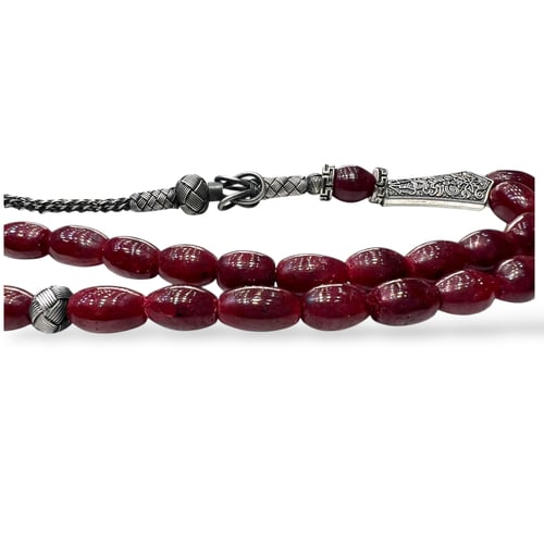 سبحة الياقوت الأفريقي - الطبيعي