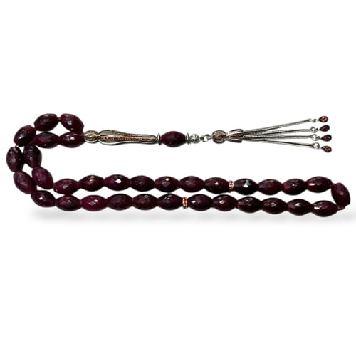 سبحة الياقوت الأفريقي - الطبيعي