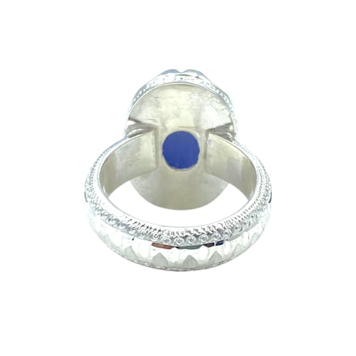 خاتم البرتاش الملكي بالتايجر المتعرج اللامع بصياغة...