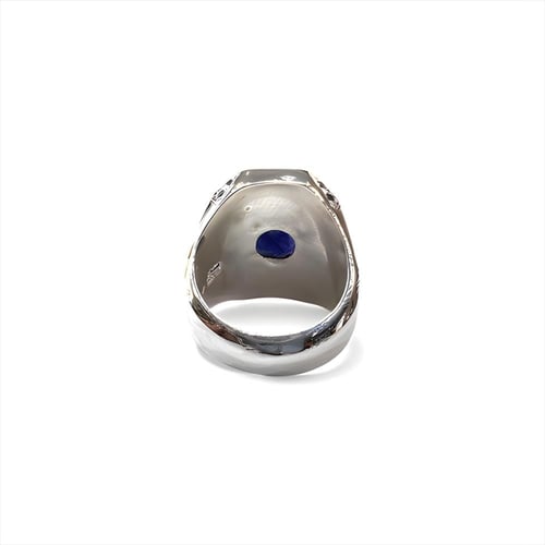 خاتم الزفير الأفريقي مطعم بالزفير