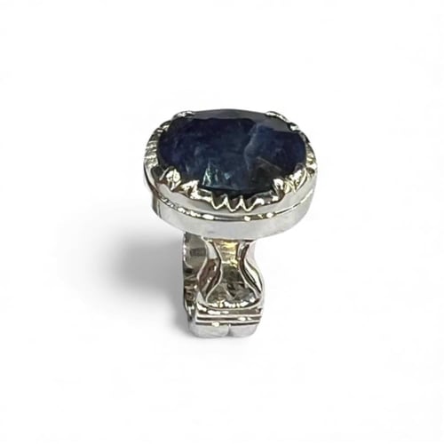 خاتم زفير أفريقي شغل يدوي فضة حجازي ملكي