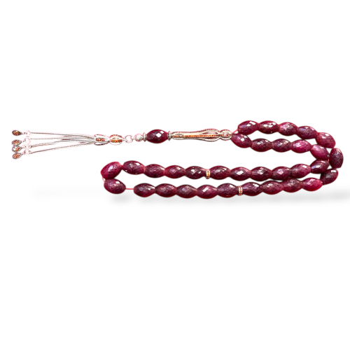 سبحة الياقوت الأفريقي - الطبيعي