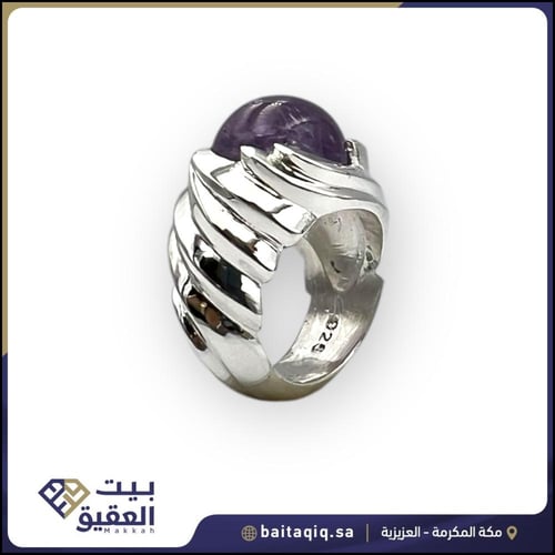 خاتم تفصيل حسب الطلب صياغة حجازي برتاش-عقيق يمني ك...