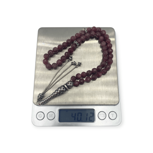 سبحة الياقوت الأفريقي - الطبيعي