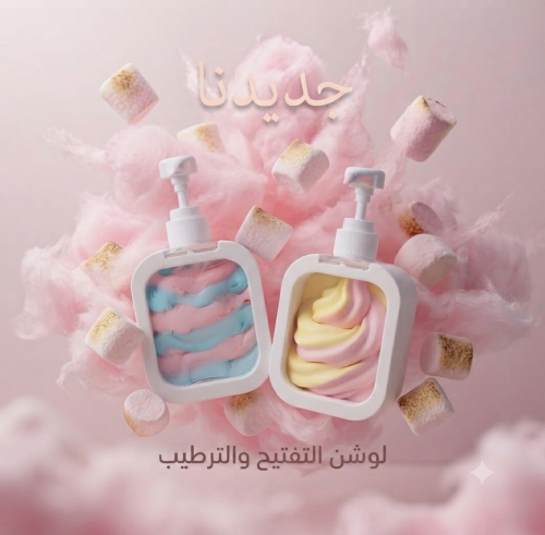 لوشن التفتيح والترطيب