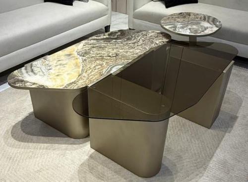 طاوله تقديم ٣ قطع