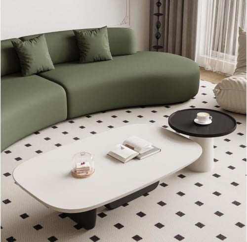 طاولة تقديم قطعتين