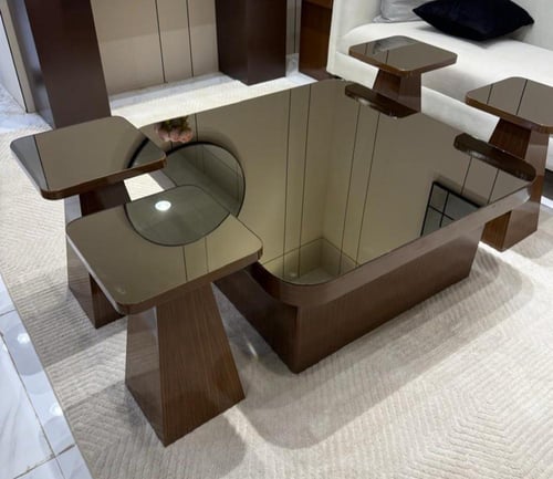 طاولات تقديم (٥) قطع