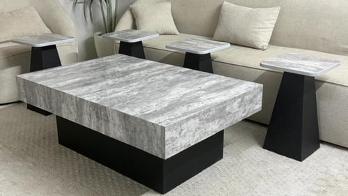 طقم طاولات (٥) قطع