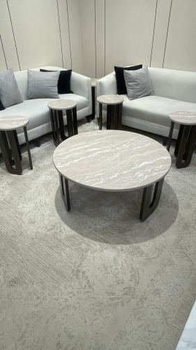 طقم طاولات عدد (٥) قطع