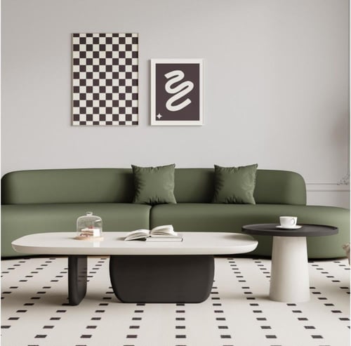 طاولة تقديم قطعتين