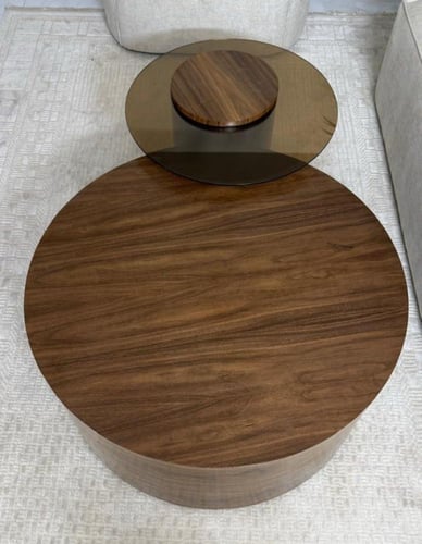 طاولة تقديم قطعتين