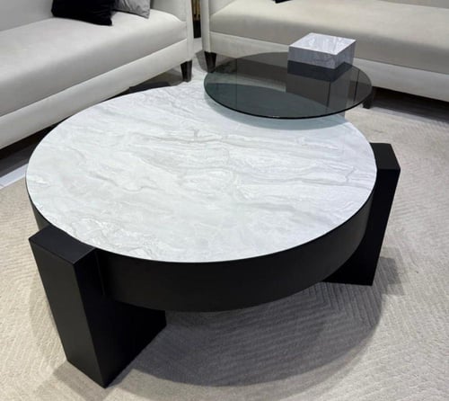 طاولة تقديم قطعتين